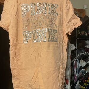 PINK Victoria's Secret Coral Tee
